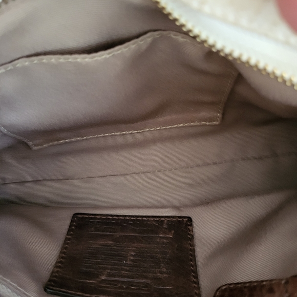 Coach Signature Summer Bagette Style Satchel - Picture 11 of 13